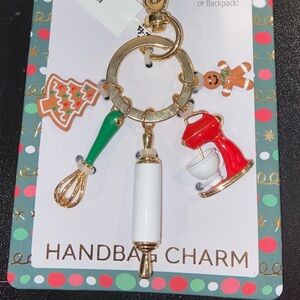 Festive Baking Themed Handbag Charm